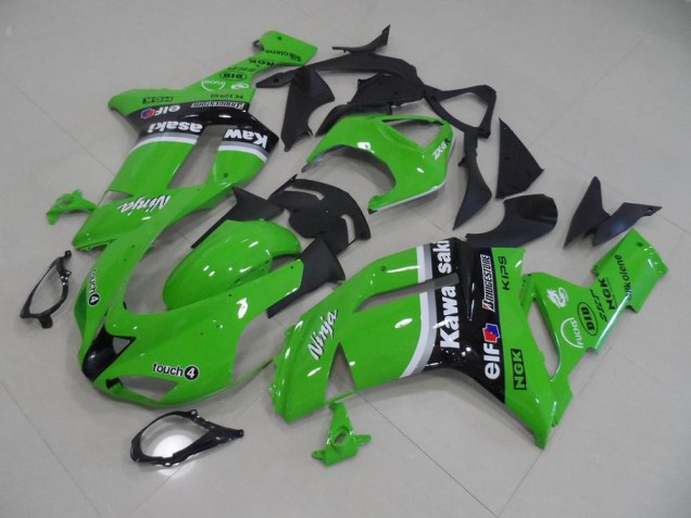 Buy 2007-2008 Green Arrow Kawasaki ZX6R Motorbike Fairing Kits Buy 2007-2008 Green Arrow Kawasaki ZX6R Motorbike Fairing Kits