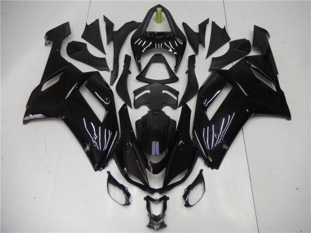 Buy 2007-2008 Glossy Black Kawasaki ZX6R Motorcycle Bodywork Buy 2007-2008 Glossy Black Kawasaki ZX6R Motorcycle Bodywork