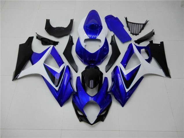 Buy 2007-2008 Blue White Black Suzuki GSXR 1000 K7 Motorcylce Fairings Buy 2007-2008 Blue White Black Suzuki GSXR 1000 K7 Motorcylce Fairings