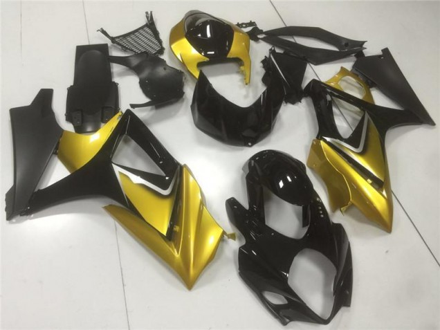 Buy 2007-2008 Gold Black Suzuki GSXR 1000 K7 Motorbike Fairing Buy 2007-2008 Gold Black Suzuki GSXR 1000 K7 Motorbike Fairing