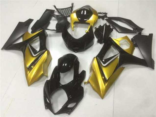 Buy 2007-2008 Gold Black Suzuki GSXR 1000 K7 Motorbike Fairing Buy 2007-2008 Gold Black Suzuki GSXR 1000 K7 Motorbike Fairing