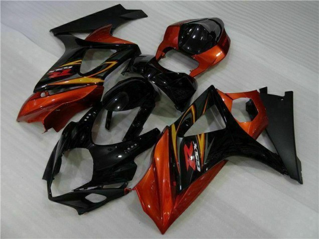 Buy 2007-2008 Black Suzuki GSXR 1000 K7 Motorcycle Fairing Kit