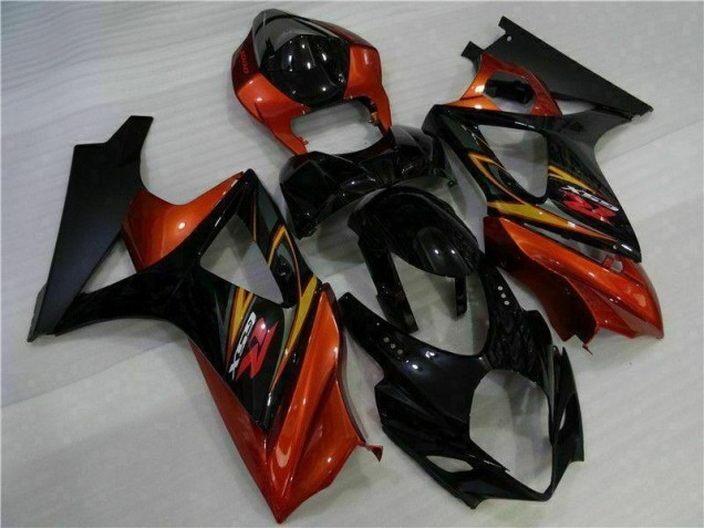 Buy 2007-2008 Black Suzuki GSXR 1000 K7 Motorcycle Fairing Kit