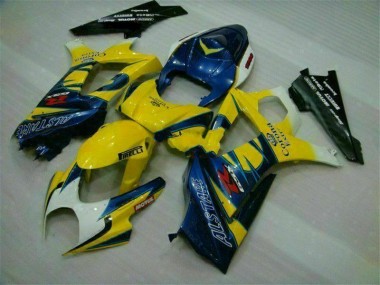 Buy 2007-2008 Yellow Suzuki GSXR 1000 K7 Motorbike Fairing Kits