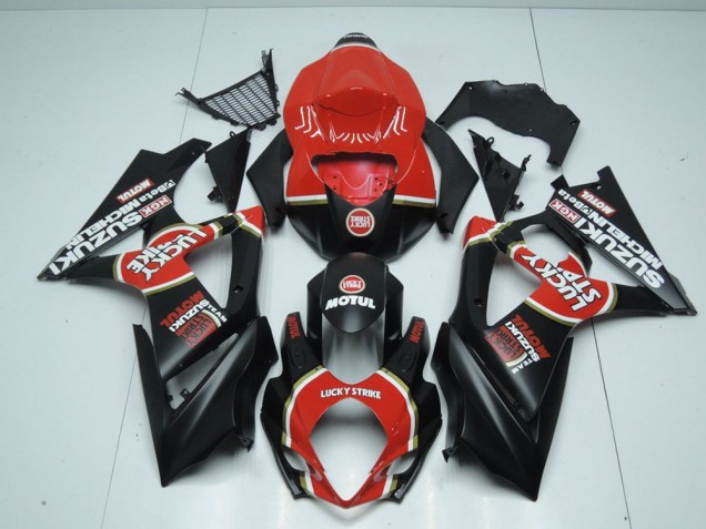 Buy 2007-2008 Matte Lucky Strike Suzuki GSXR 1000 K7 Motorcycle Bodywork Buy 2007-2008 Matte Lucky Strike Suzuki GSXR 1000 K7 Motorcycle Bodywork