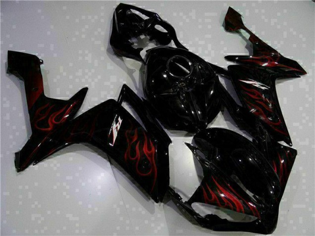 Buy 2007-2008 Black Yamaha YZF R1 Motorcylce Fairings