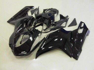 Buy 2007-2014 Glossy Black Ducati 848 1098 1198 Motorcycle Fairings