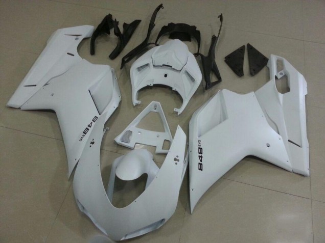 Buy 2007-2014 Matte White Ducati 848 1098 1198 Motorbike Fairing Buy 2007-2014 Matte White Ducati 848 1098 1198 Motorbike Fairing