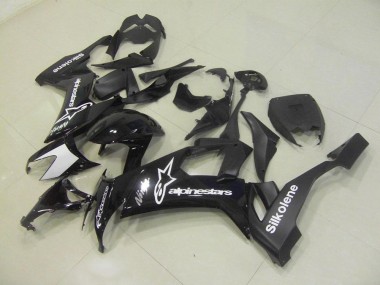 Buy 2008-2010 Black Silkolene Kawasaki ZX10R Bike Fairings