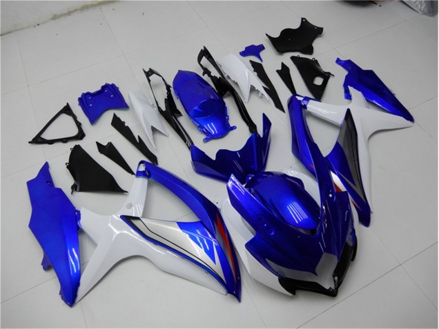 Buy 2008-2010 Blue White Suzuki GSXR 600/750 Motorcylce Fairings