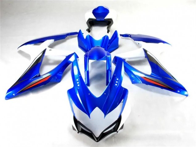 Buy 2008-2010 Blue White Suzuki GSXR 600/750 Bike Fairings