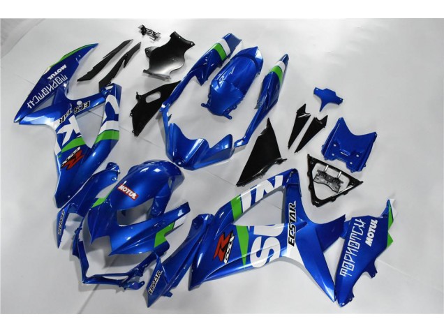Buy 2008-2010 Blue White Green Suzuki GSXR 600/750 Motor Bike Fairings