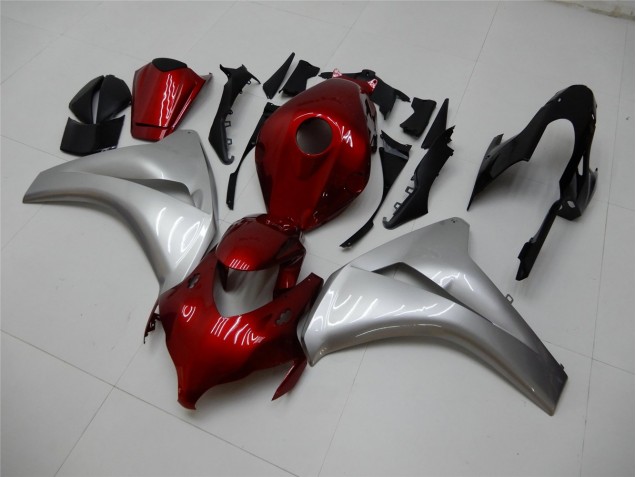 Buy 2008-2011 Red Silver Honda CBR1000RR Motorbike Fairings Buy 2008-2011 Red Silver Honda CBR1000RR Motorbike Fairings