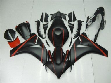 Buy 2008-2011 Matte Black Red Honda CBR1000RR Motorcycle Fairing Kits & Plastic Bodywork MF1352