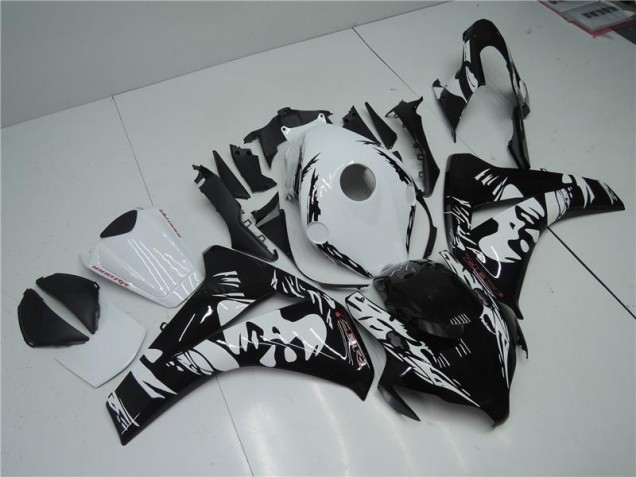 Buy 2008-2011 Black White Honda CBR1000RR Motorbike Fairing