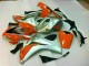 Buy 2008-2011 Silver Orange Honda CBR1000RR Bike Fairings