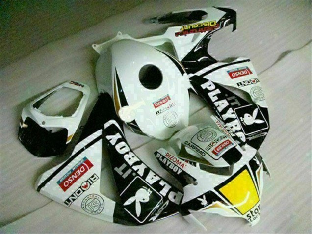 Buy 2008-2011 White Black Playboy Honda CBR1000RR Motorbike Fairing Buy 2008-2011 White Black Playboy Honda CBR1000RR Motorbike Fairing