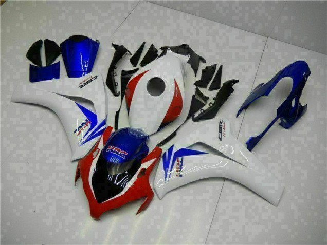 Buy 2008-2011 White Blue Honda CBR1000RR Motorcycle Fairing Kits