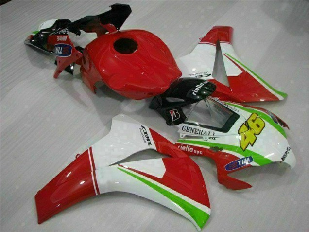 Buy 2008-2011 Red White Honda CBR1000RR Bike Fairings