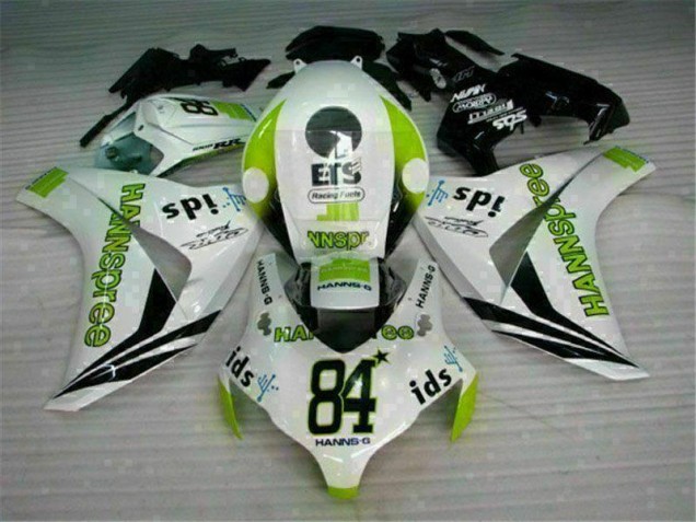 Buy 2008-2011 White Green Hannspree 84 Honda CBR1000RR Motorcycle Bodywork Buy 2008-2011 White Green Hannspree 84 Honda CBR1000RR Motorcycle Bodywork
