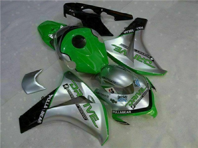 Buy 2008-2011 Green Silver Honda CBR1000RR Moto Fairings Buy 2008-2011 Green Silver Honda CBR1000RR Moto Fairings