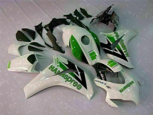 Buy 2008-2011 Green White Honda CBR1000RR Motorcycle Fairings Kit