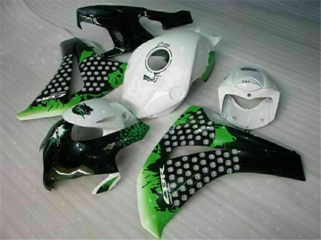 Buy 2008-2011 Green White Honda CBR1000RR Motor Bike Fairings Buy 2008-2011 Green White Honda CBR1000RR Motor Bike Fairings