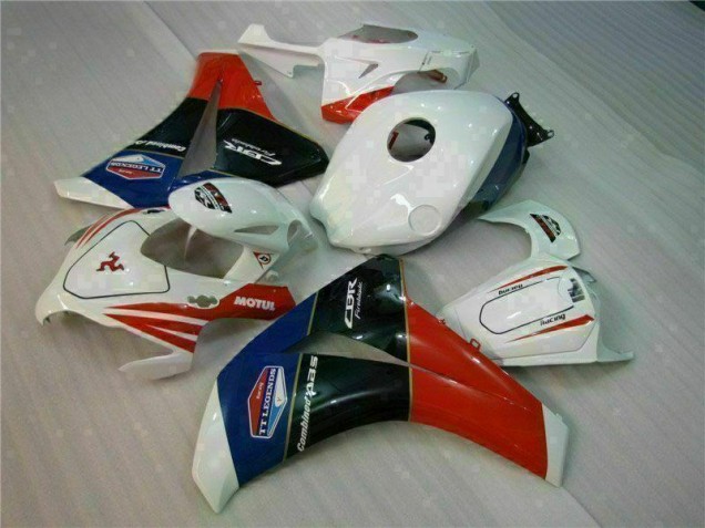 Buy 2008-2011 Red White Honda CBR1000RR Bike Fairing Kit