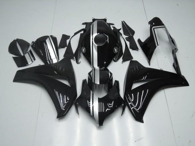 Buy 2008-2011 Glossy Black with Silver Stripe Honda CBR1000RR Motorcycle Fairing Kit Buy 2008-2011 Glossy Black with Silver Stripe Honda CBR1000RR Motorcycle Fairing Kit