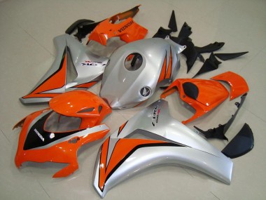 Buy 2008-2011 Orange Silver Honda CBR1000RR Motorcycle Fairing