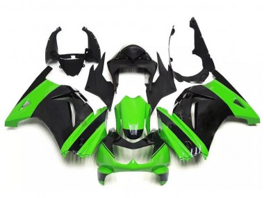 Buy 2008-2012 Green Black Kawasaki EX250 Bike Fairings