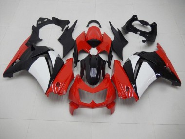 Buy 2008-2012 Red Black White Kawasaki EX250 Motorcycle Fairings