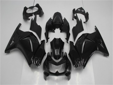 Buy 2008-2012 Glossy Black Kawasaki EX250 Motorcycle Fairing Kits