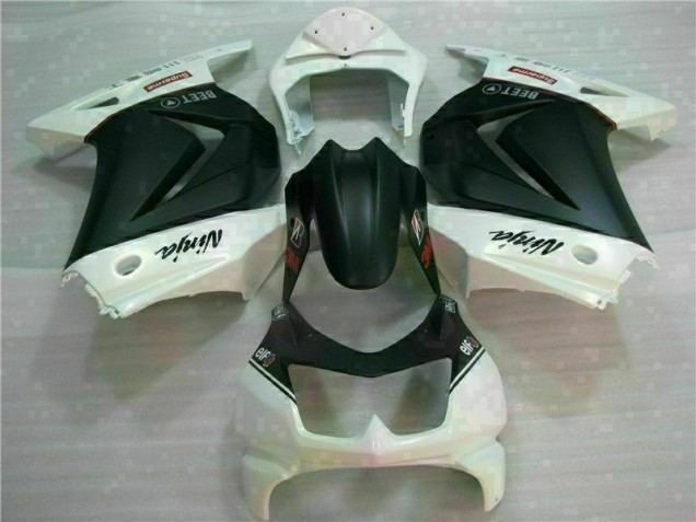 Buy 2008-2012 White Black Ninja 3M Kawasaki EX250 Motorcycle Fairings Buy 2008-2012 White Black Ninja 3M Kawasaki EX250 Motorcycle Fairings