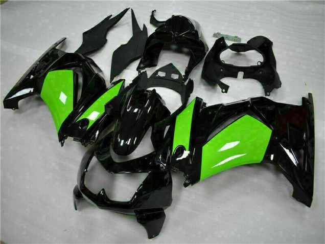 Buy 2008-2012 Black Green Kawasaki EX250 Motorbike Fairings Buy 2008-2012 Black Green Kawasaki EX250 Motorbike Fairings