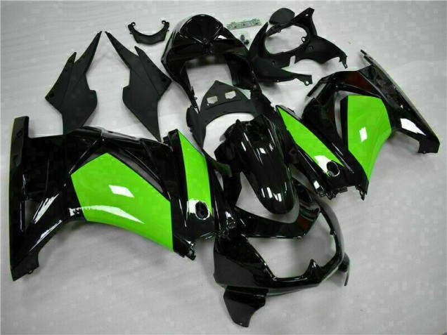 Buy 2008-2012 Black Green Kawasaki EX250 Motorbike Fairings Buy 2008-2012 Black Green Kawasaki EX250 Motorbike Fairings