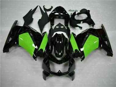 Buy 2008-2012 Black Green Kawasaki EX250 Motorbike Fairings