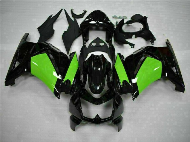 Buy 2008-2012 Black Green Kawasaki EX250 Motorbike Fairings Buy 2008-2012 Black Green Kawasaki EX250 Motorbike Fairings