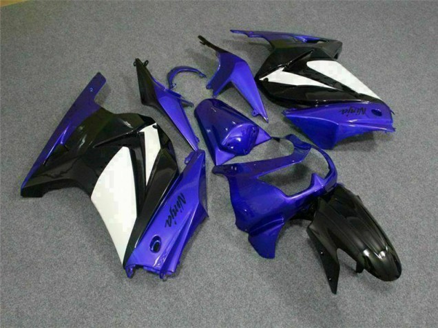 Buy 2008-2012 Blue White Black Ninja Kawasaki EX250 Motorbike Fairing Buy 2008-2012 Blue White Black Ninja Kawasaki EX250 Motorbike Fairing