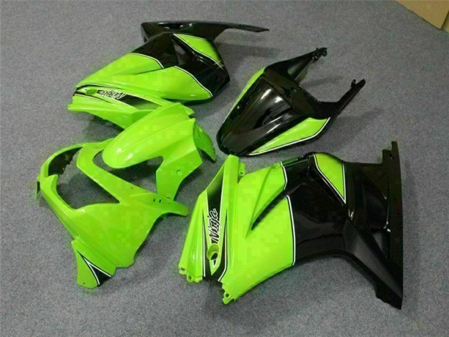 Buy 2008-2012 Green Black Ninja Kawasaki EX250 Motor Bike Fairings