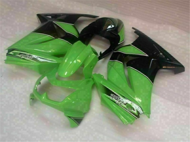 Buy 2008-2012 Green Black Kawasaki EX250 Motorbike Fairing Kits Buy 2008-2012 Green Black Kawasaki EX250 Motorbike Fairing Kits