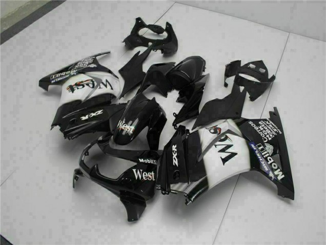 Buy 2008-2012 Black West Kawasaki EX250 Motorcycle Fairings Kits