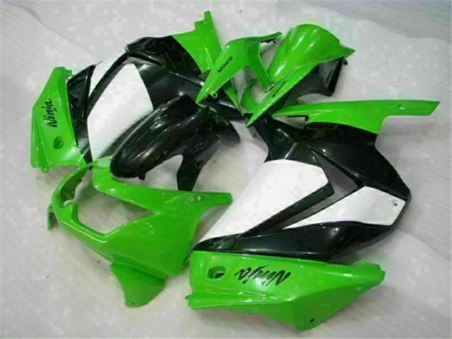 Buy 2008-2012 Green Black Ninja Kawasaki EX250 Moto Fairings