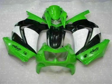 Buy 2008-2012 Green Black Ninja Kawasaki EX250 Moto Fairings