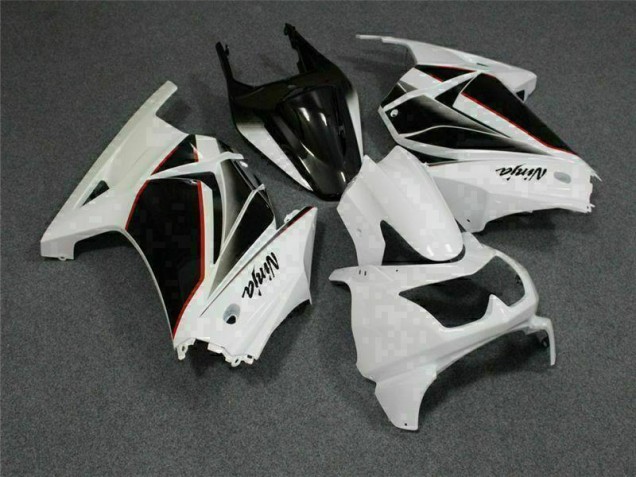 Buy 2008-2012 White Black Ninja Kawasaki EX250 Replacement Fairings Buy 2008-2012 White Black Ninja Kawasaki EX250 Replacement Fairings