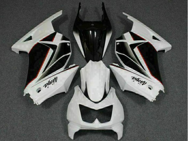 Buy 2008-2012 White Black Ninja Kawasaki EX250 Replacement Fairings Buy 2008-2012 White Black Ninja Kawasaki EX250 Replacement Fairings