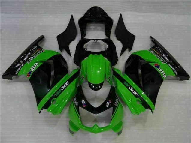 Buy 2008-2012 Black Green Kawasaki EX250 Motorcylce Fairings Buy 2008-2012 Black Green Kawasaki EX250 Motorcylce Fairings
