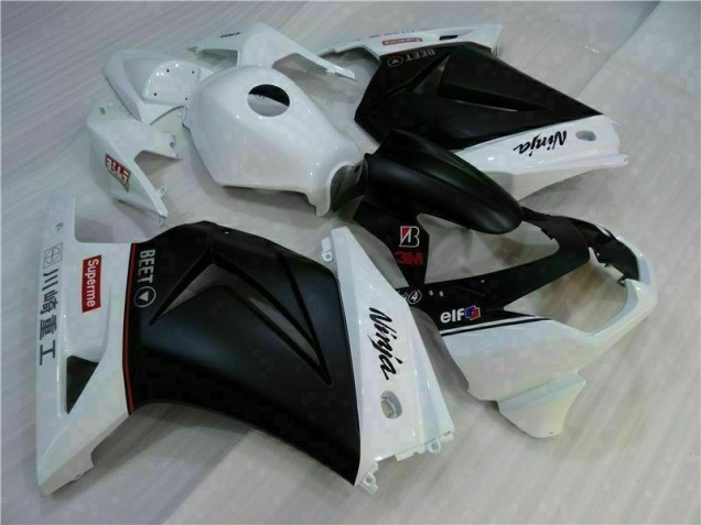 Buy 2008-2012 White Black Ninja Kawasaki EX250 Motorbike Fairings Buy 2008-2012 White Black Ninja Kawasaki EX250 Motorbike Fairings
