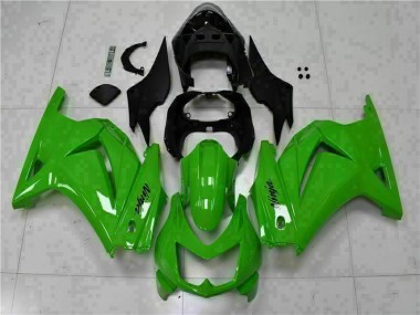 Buy 2008-2012 Green Black Ninja Kawasaki EX250 Motorcycle Fairing Kits