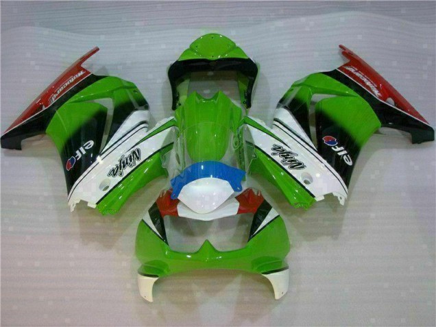 Buy 2008-2012 White Green Black Ninja Kawasaki EX250 Motorbike Fairing